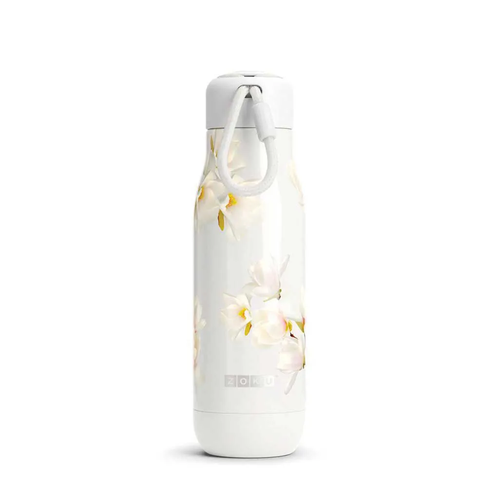 Bottiglia Termica in Acciaio inox 500 ml Vintage Magnolia Zoku
